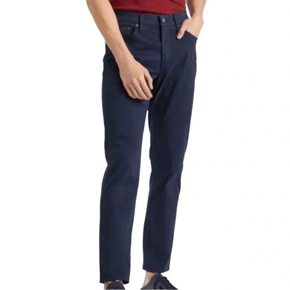 G/FORE Mens Twilight Golf Chino Pants Navy Blue Size 34/32 - Picture 1 of 11